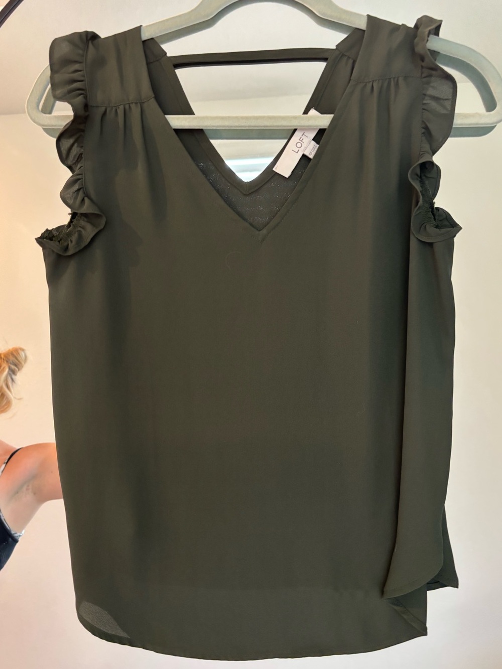 Loft Flutter Sleeve Top